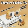 Cute Capybara Rubber Toy - Quick Bounce, Durable, Unique Animal Design, Perfect for Party Favors and Holiday Gifts, Halloween & Christmas