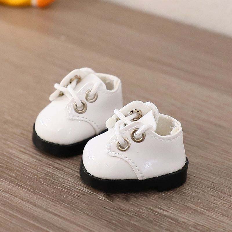 For 10cm Cotton Doll Shoes Fashion Leather Shoes Doll Accessories Mini Doll'S Sports Shoes Dolls Accessories DIY Toys