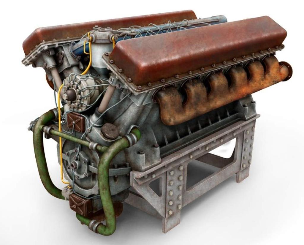 MiniArt Zestaw Silnik Skrzynia Biegów Model Plastikowy MA35205 1/35 T-34 V-2-34 &