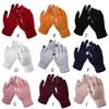 Gloves Screen Warm Mitten Unisex Woman Winter Gloves Knitted Mittens