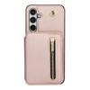 Zipper Wallet Purse for Samsung Galaxy A15/A14/A13/A55/A54/A53/A52/A51/A73/A72/A71 Crossbody Case with Strap Credit Card Holder