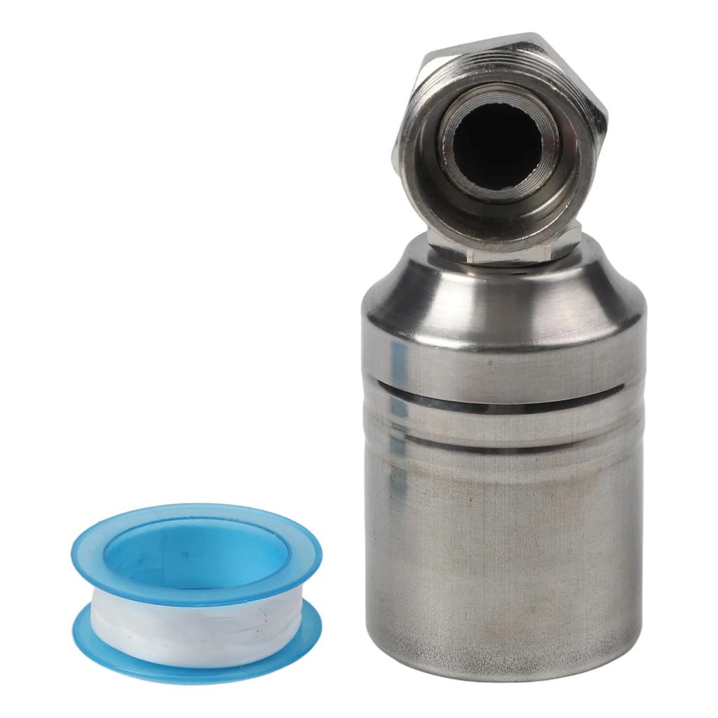 Stainless Steel Float Ball Valve Automatic Water Level Control Valve For Water Tanks Swimming Pools And Solar Systems 1/4 1 2/3