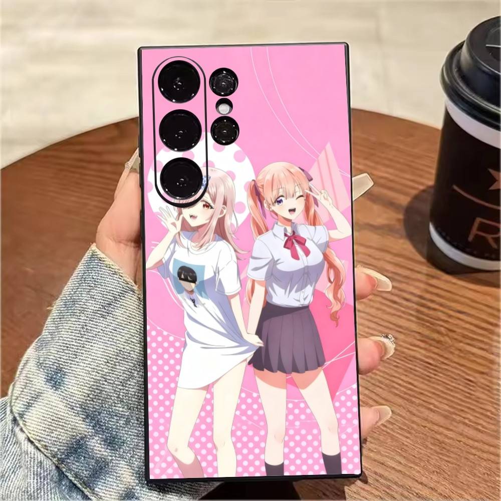 Anime A Couple of C-CuckooS Series Phone Case For Samsung S25,S24,S21,S22,S23,S20,Ultra,S26,Plus,Fe,Note,5G Black Cover