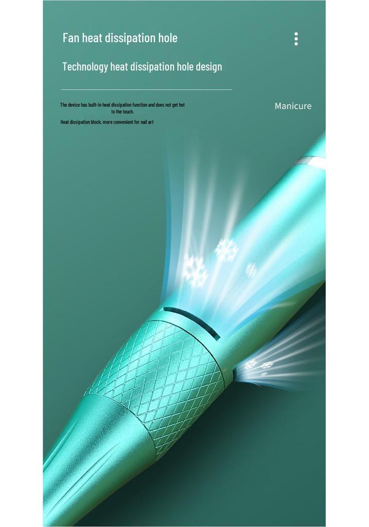 Rechargeable Portable Nail Grinder and Polisher