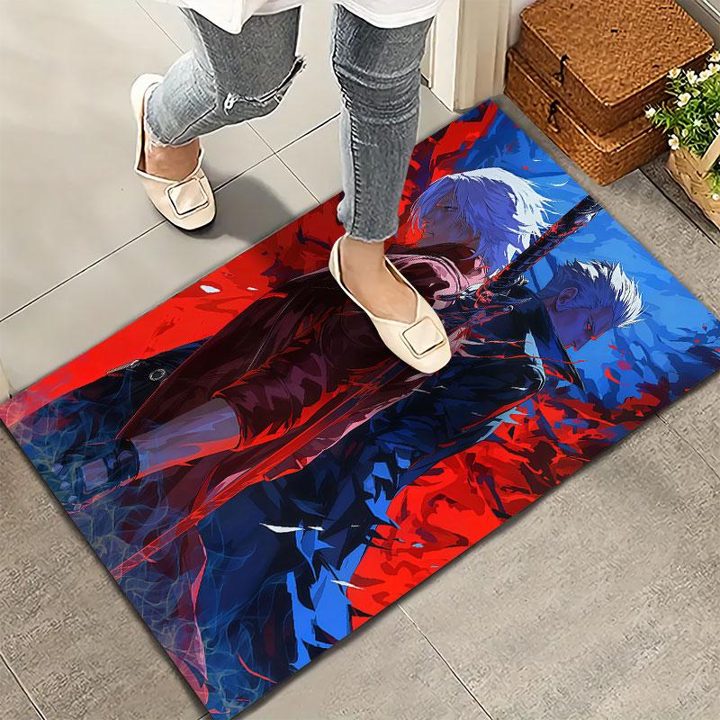 Devil May Cry Carpet Rug For Living Room Bedroom Home Sofa Decoration Kids Play Nonslip Floor Mat