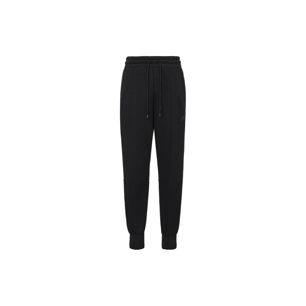 New Nike Sportswear Tech Fleece Women's Mid Rise Joggers Black FB8331-010