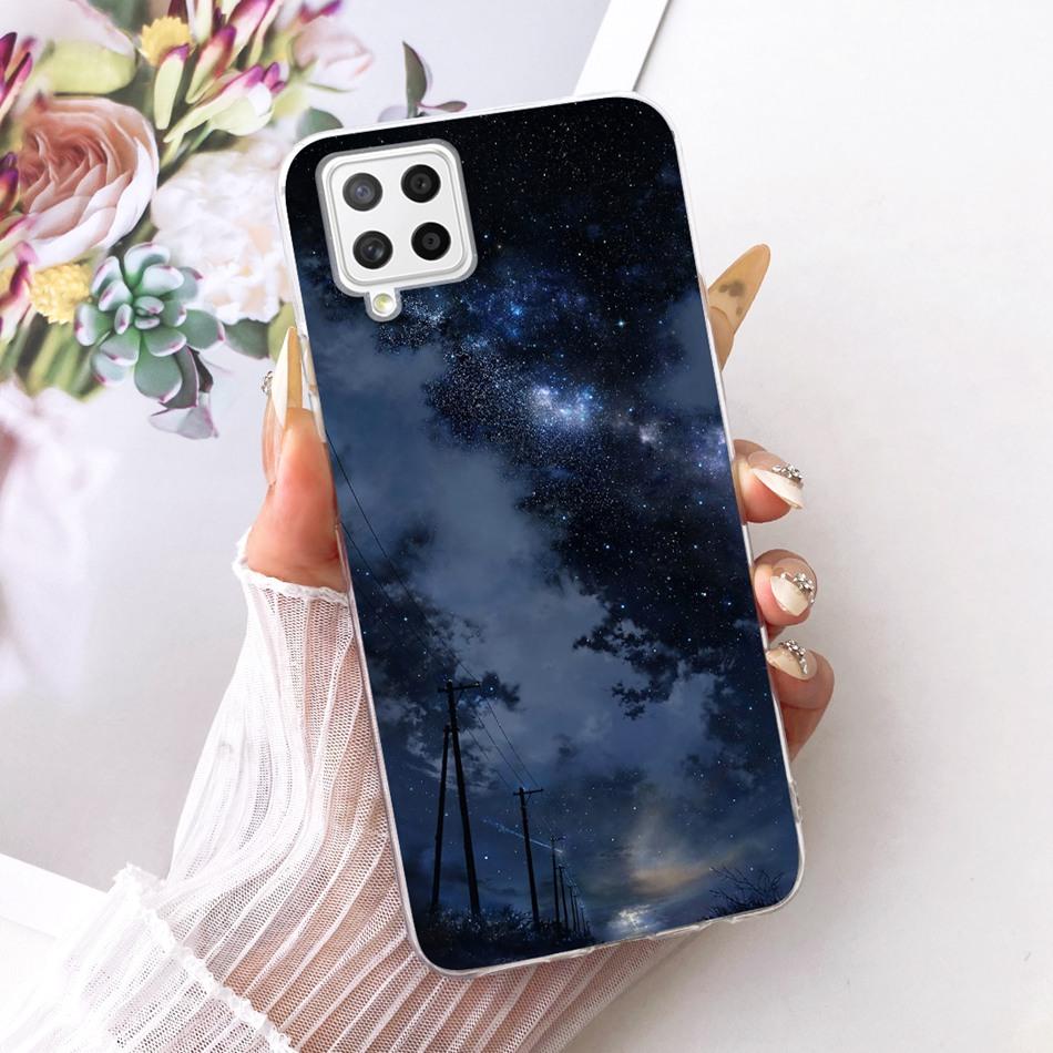 For Samsung Galaxy A22 4G A225F / A22 5G A226B Cool Dragon Tiger Pattern Phone Case For Samsung A22 Soft Silicone TPU Bumpers