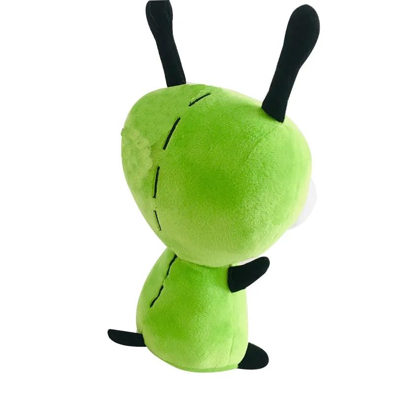 20cm Alien ET 3D Eyes Green Invader ZIM GIR Cane Peluche Figura Giocattolo Morbido Peluche Giocattolo da Collezione Regalo di Natale Giocattoli per Bambini