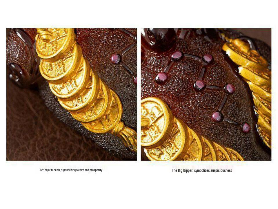 2024 Color-Changing Golden Toad Tea Pet - Elegant Wealth-Attracting Tea Table Accessory