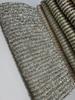 1yard Stripe PP Grass Raffia Woven Fabric PP Straw Fabric DIY Beach Straw Hand Bag Material Designer Fabric for Patchwork
