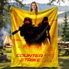 Counter Strike Print Blanket - Soft & Comfortable, for Bedroom, Travel, Sofa, Home Decoration - Birthday Christmas Gift for Friend