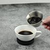 Baristas Grade Coffee Measurement Tool With Spout Stainless Steel Construction Liquid Measuring Cup
