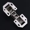 10pcs Furniture Hinge No Drilling Hole Easy Installation Hinges No Slot Required Cold Rolled for Window Cupboard Kitchen Door