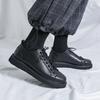 Fashion Casual men's shoes Minimalist fashionable and versatile styles Business Office Outdoor casual youth shoes Quality Adult Black