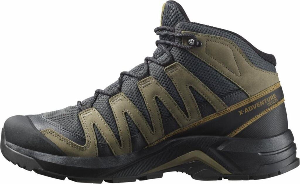 Hiking Shoes Salomon X-adventure Recon Mid Goretex Hiking Boots Asphalt Falcon Coyote Brown L47814500-9 5