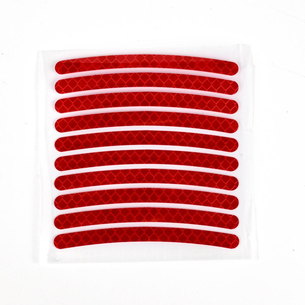 Regenbogen-Reflektor-Reifenaufkleber für Autos und Motorräder