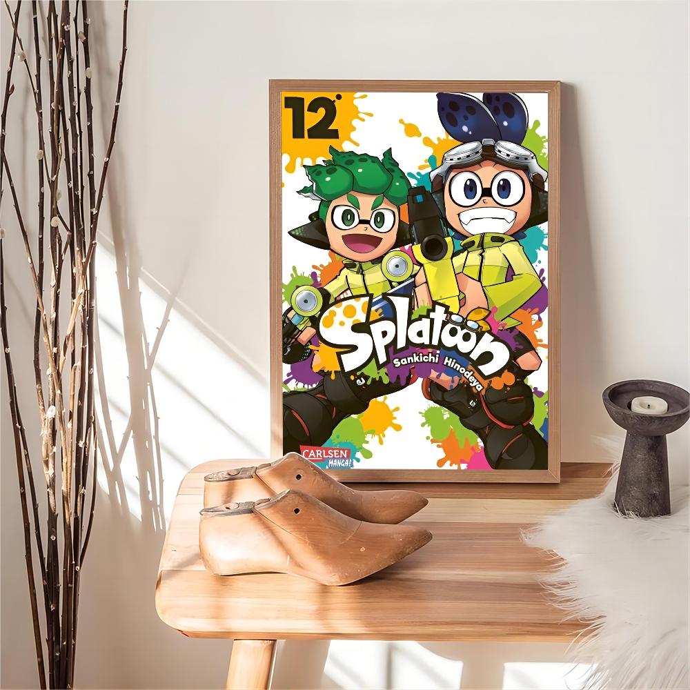 S-Splatoons serie joc DIY Poster Adeziv Fantezist Autocolant de Perete pentru Decorare Living Bar Decor de Perete