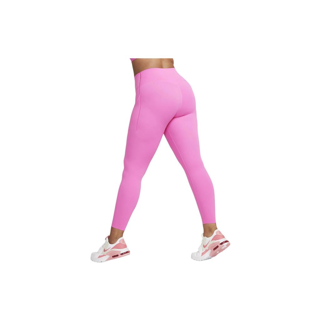 Nike Universal Solid Color Logo High Waist Leggings Women Leggings Playful-Pink DQ5897-675
