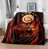 Galatasaray Flannel Blanket Soft Warm All-Season Throw, Design for Camping, Car Travel, Hiking Sofa, Bed, Office Perfect Gift for Parties