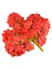 Artificial Red Maple Leaves for Indoor/Outdoor Decor and Landscaping
