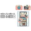 Carbon Steel Camera Shape Die-Cut for Scrapbooking and Paper Art