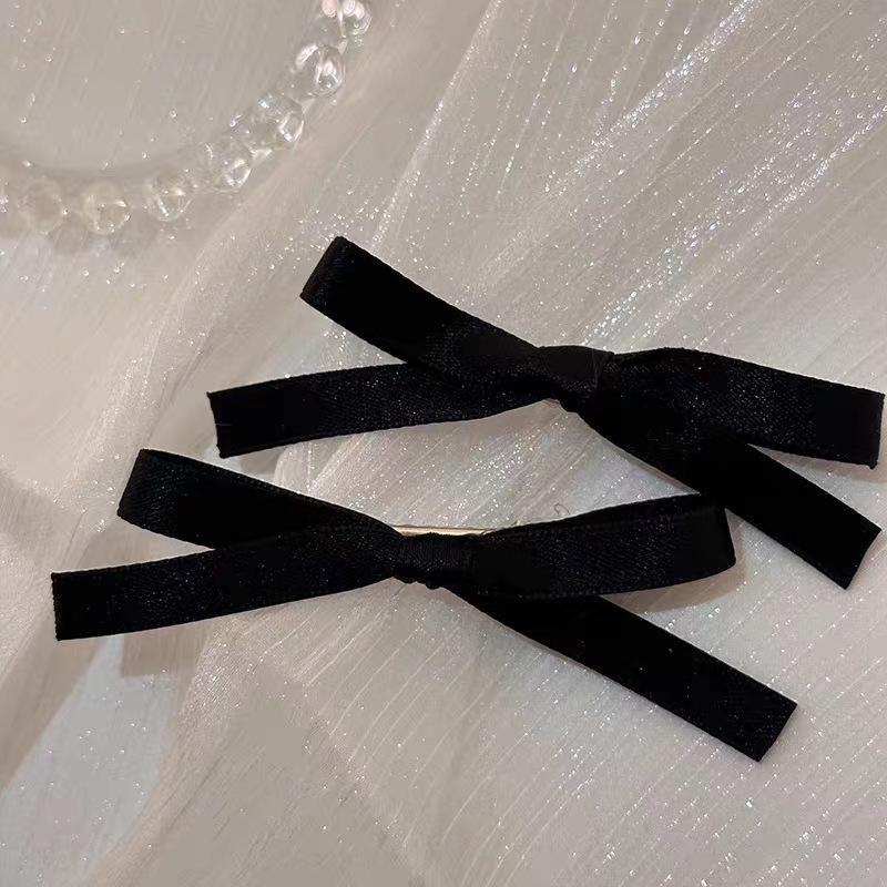 Ballet Girl Bow Hair Clip: Sweet, Cute, and Elegant Pigtail Duckbill Side Clip