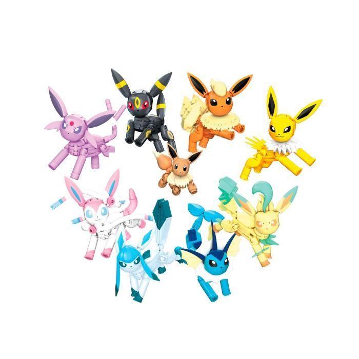 Jeu De Construction - MATTEL - Eevee Evolution Collection Bloc - 470 Pièces - Bleu - Enfant