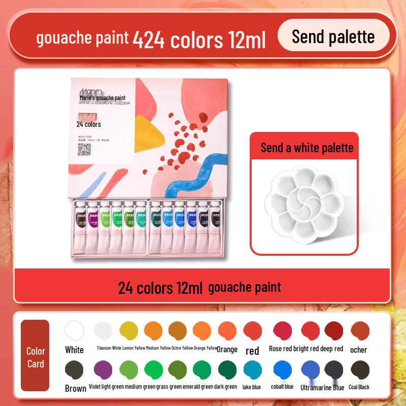 Marie's Gouache Paint Set for Students
