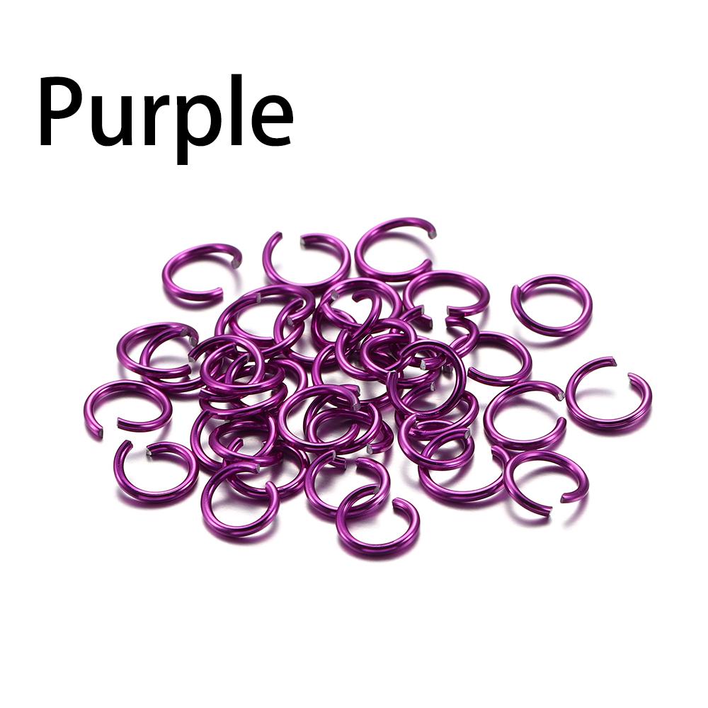 

300 шт./лот, 6, 8, 10 мм, алюминиевые мягкие открытые кольца для прыжков, разъемы для колец, разъемы для изготовления ювелирных изделий своими руками, принадлежности, аксессуары 4.5mm
