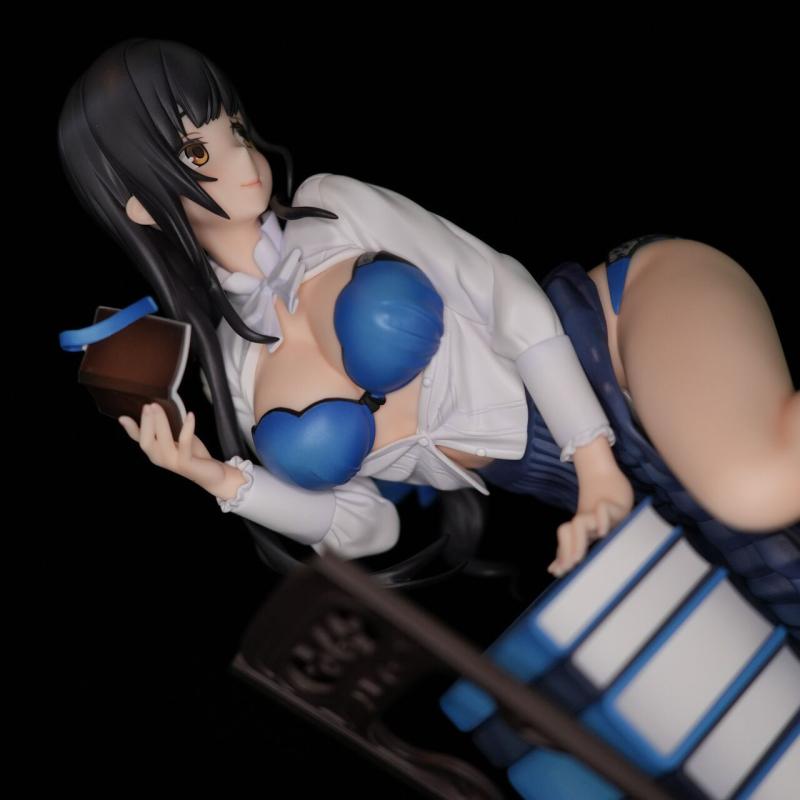 Anime litterær vakker jente PVC actionfigur modell leketøy