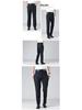 Men's Summer Lightweight High-Waisted Business Trousers for Middle-Aged & Elderly – Loose, Casual, Non-Iron, Formal Pants