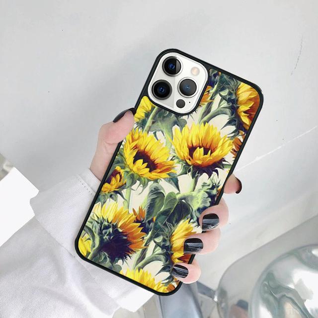 Sunflowers Forever Phone Case Cover For iPhone 17 Air 15 Pro MAX 16 Plus 14 12 11 13 coque