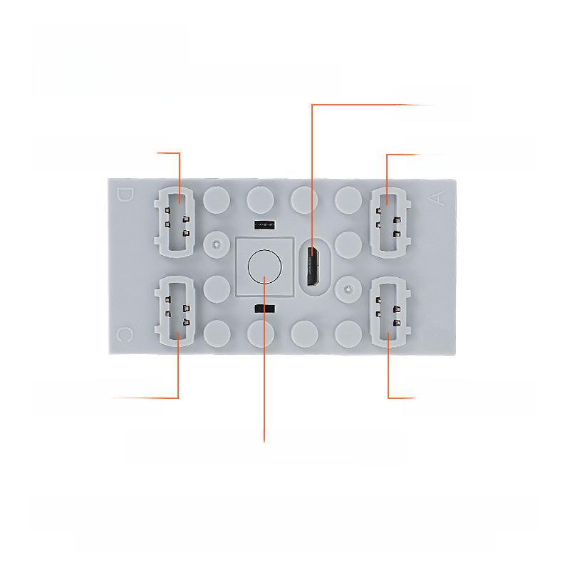 8-Channel Remote Control for Lego-Compatible MOC with Lithium Battery and PF Technology