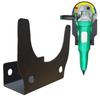 Easy Installation Metal Angle Grinder Holder Sleek Tool Rack  for Polishing Tools