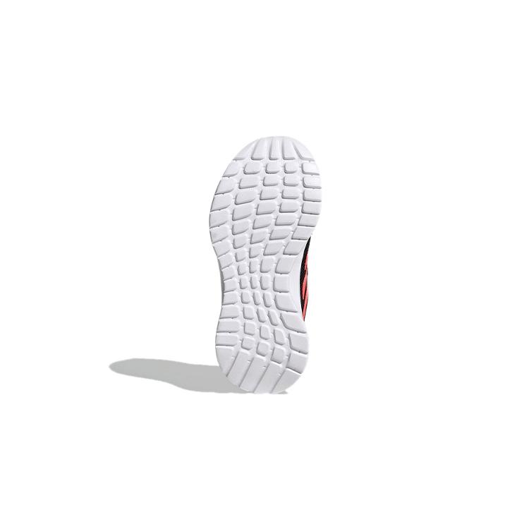 adidas Run C Comfortable Breathable Low Top Kids' Running Shoes Black Pink Children Aged 3 7 Years Old FW4013