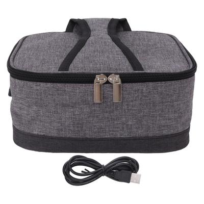USB Heating Insulation Bag Portable Electric Heating Food Container Constant Temperature Heating Bag for Outdoor Light