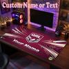 Queensland Maroons Customized Name Text Mouse Pad, Large Desk Mouse Mat Personalized Home Office Present