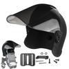Suporte de Celular para Capacete de Motocicleta Pequeno à Prova d'Água Mini Guarda-Sol Portátil Toldo Protetor Solar Guarda-chuva para Bicicleta Suporte de Telefone Capa de Chuva