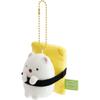 MV38701 Sumikkogurashi Sushi Hanging Plush Toy, Polar Bear