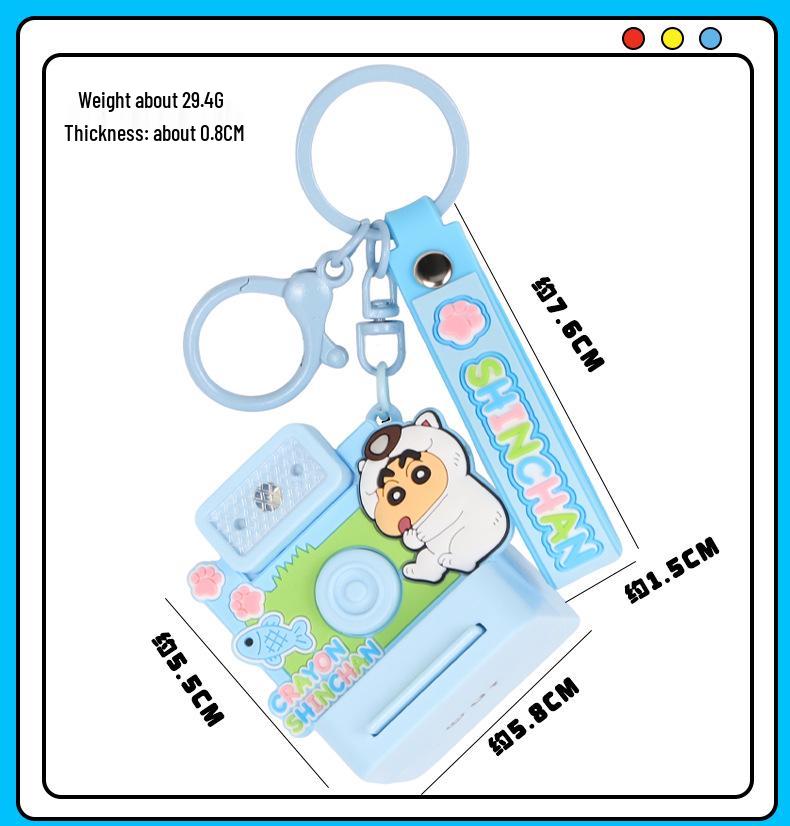 Crayon Shin-chan Kamera Spielzeug & Rucksack Schlüsselanhänger Anhänger