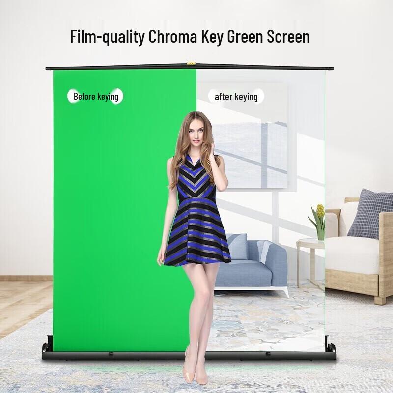 Jiashiying Portable Pull-Up Green Screen Background