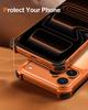 Oatsbasf Aluminum Alloy Phone Case for iPhone 17 Pro Max / 17 Pro Original Feel Protective Cover Shockproof Bumper Simple Design