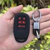 Rubber Car Key Fob Cover Silicone Protector Case for Honda STEPWGN RP6/RP7/RP8 Odyssey Freed Elysion 2023 2024 Remote Keychain