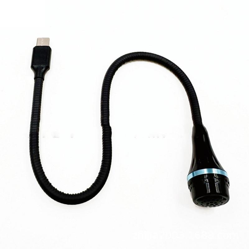 USB/Typ C Flexibles Mikrofon Rauschunterdrückung Schallauslöschung Vollständige Drehung Ersatz Für Streaming Besprechungsraum