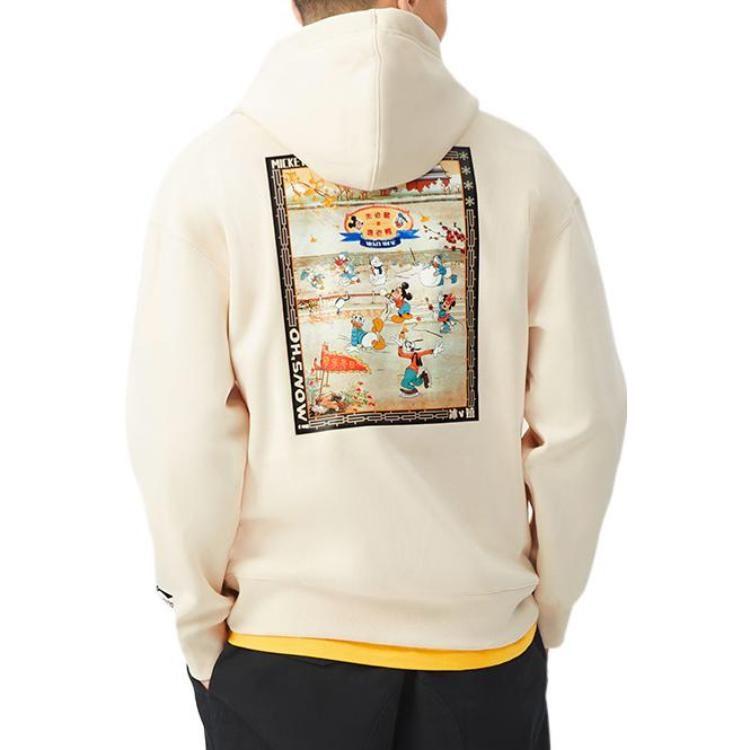 Li Ning Disney Sweatshirt Unisex Swan White AWDR687-6