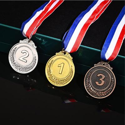 1PC 1st/2nd/3rd Place Competition Gold Silver Bronze Medals Children'S Rewards School Kids Competition Student Sports Activities