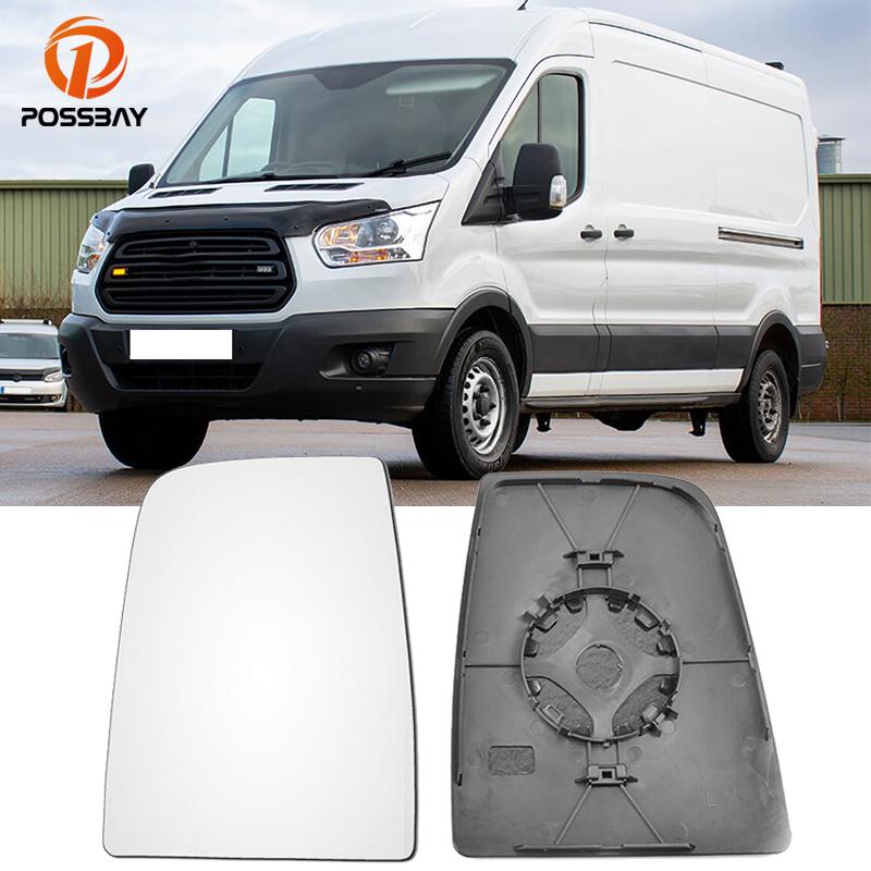 

1Pair Автомобильное зеркало заднего вида Стекло без подогрева для Ford Transit MK8 2014 2015 2016 2017 2018 Задний вид Авто Экстерьер