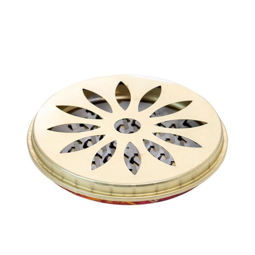 With Lid Mosquito Repellent Tray Stainless Steel Mosquito Coil Burner  For Living Room Bedroom