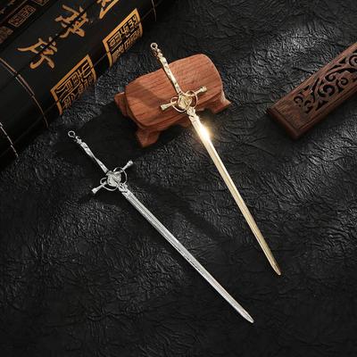 Beliebte antike Schwert-Anzieh-Retro-elegante Anti-Fall-Haarnadel-Haarschmuck-Clip