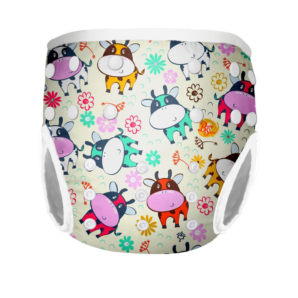 Infant Swimsuit for 1-3 Years: Ice Silk, Breathable, High-Elastic, Skin-Friendly, Leak-Proof Water Play Pants